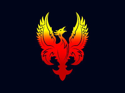 Phoenix +  Fleur de Lis