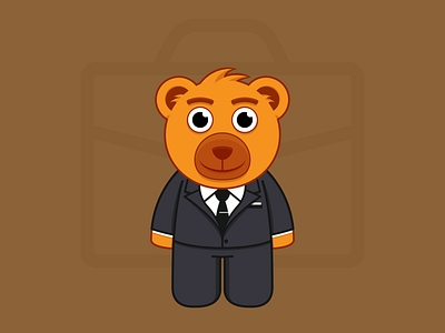 Business Bear bear bear illustration business business illustration business illustrations cartoon cartoon character cartoon illustration