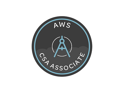 AWS Certification Badge architect badge clouds patch