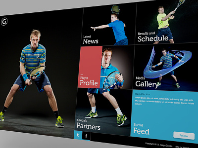 Coming Soon atp design development ipad mobile tennis webshocker website