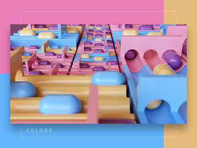 Colors 3d 3dsmax abstract animation art branding colors design game loop render shop store vray webshocker website