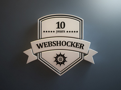 Webshocker - 10 Years 10 year 3d agency anniversary celebration design fun webshocker