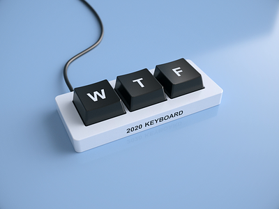 2020 keyboard 2020 3d 3dsmax animation design keyboard render ui vray webshocker wtf
