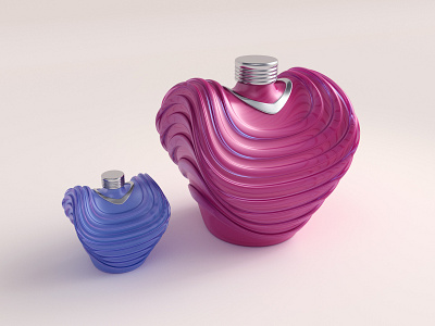 Bottle 3d bottle branding cosmetics design icon illustration packaging product product design render webshocker