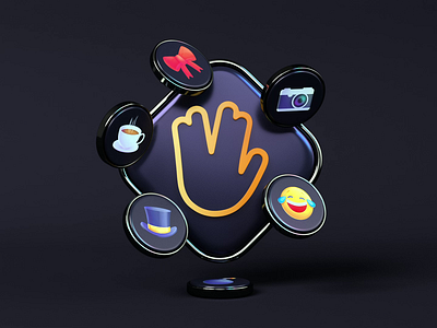 Loop II 3d animation branding icon illustration logo loop render webshocker website