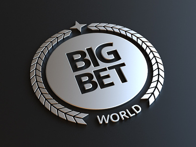Logo 3d betting brand company games logo sport webshocker