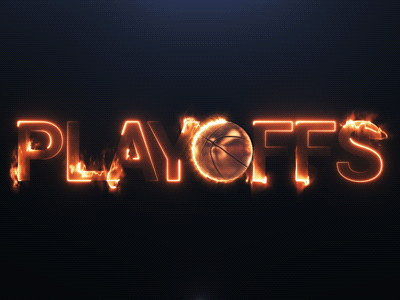 Playoffs title after effects animation basketball element 3d playoffs saber sport webshocker