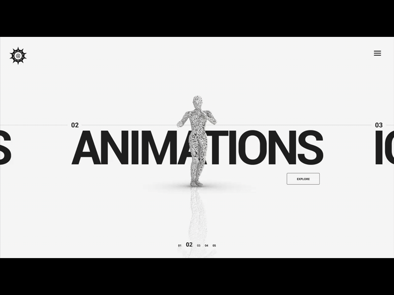 Webshocker - website 3d agency animation design dribbble html porfolio webshocker website