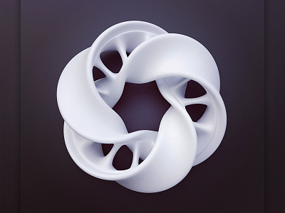 Mobious 3d 3d print abstract art design mobious render sculpture webshocker