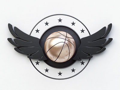 Ball 2d 3d badge ball basketball design emblem symbol trophy webshocker