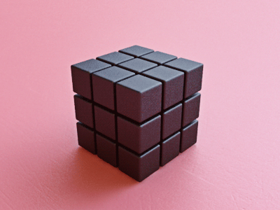 Cube 3d abstract animation cube design geometry render twist webshocker