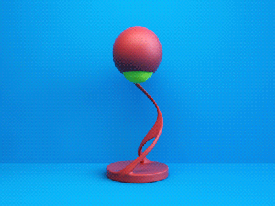 Rotating Lamp 3d 3d print animation design lamp loop product webshocker