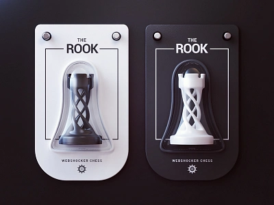 The Rook 3d chess chess set design game product rook webshocker