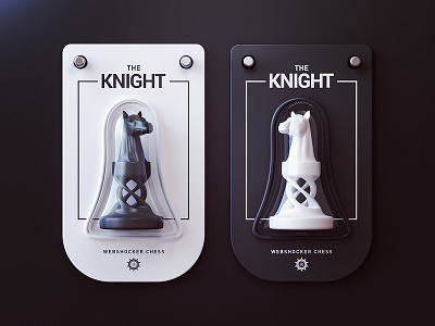 The Knight 3d print bishop chess design game king knight pawn product queen rook webshocker