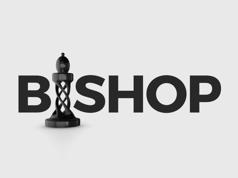 Bishop 3d animation bishop chess loop title webshocker