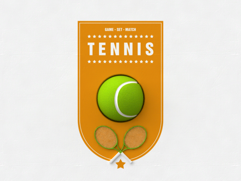 Tennis by shocker Matjaz Valentar on Dribbble
