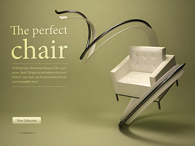 WIP 3d chair design furniture photoshop webshocker