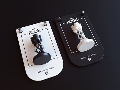 Rook - Perpective 3d 3d modeling 3ds max chess design product render rook vray webshocker