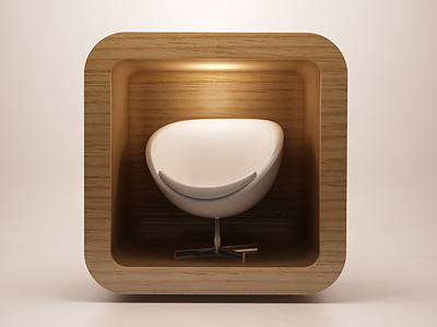 Icon for furniture app 3d design furniture icon ios webshocker