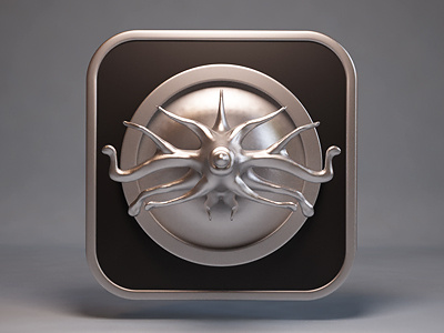 Organic Symbol 3d app design icon ios photoshop symbol webshocker