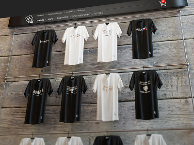 Shop clothes design development shop webshocker website wip