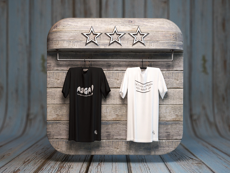 Mobile Shop Icon webshocker 3d tshirts ios web icon shop