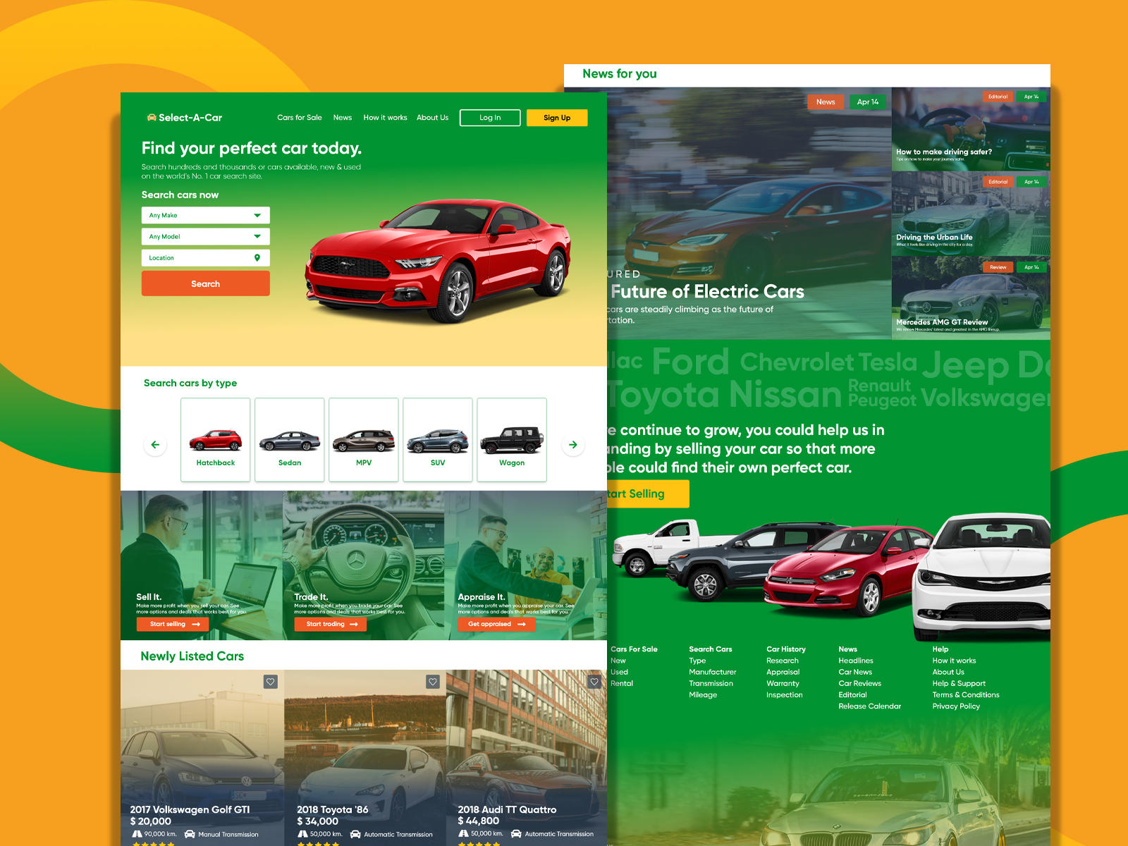 Car Marketplace Prototype Design by Jhan Domingo on Dribbble