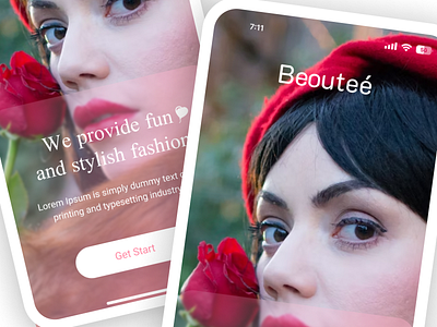 Beoutee - Beauty App Design