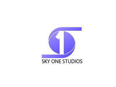 Sky one studios blue board branding colors corners design grids job logo logotype lucid mark modern recruitment rounded sign startup value vector