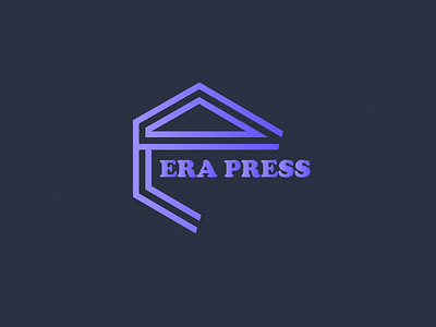 Era press blue board branding colors corners design grids job logo logotype lucid mark modern recruitment rounded sign startup value vector