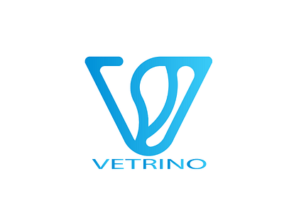 Vetrino blue board branding colors corners design grids job logo logotype lucid mark modern recruitment rounded sign startup value vector