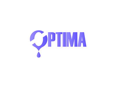 Optima blue board branding colors corners design grids job logo logotype lucid mark modern recruitment rounded sign startup value vector