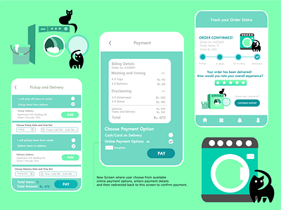 Laundry App UI (2)