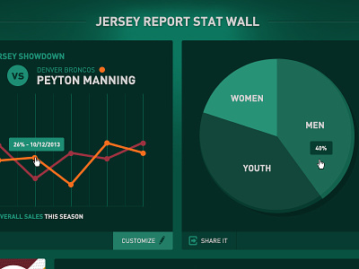 Jersey Report design football sports