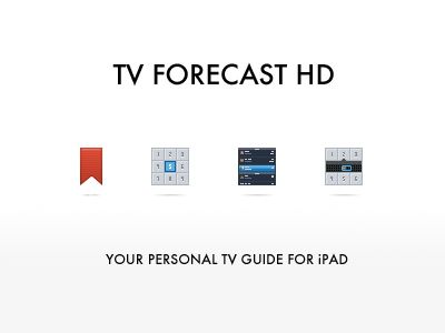 Website Icons icon ipad promo tv forecast website