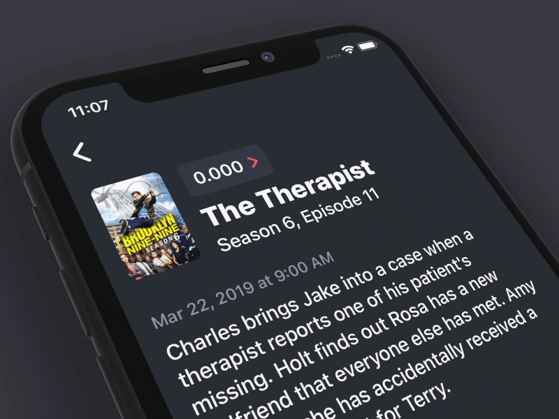 Pull to Tap tv forecast reachability iphone tv ios