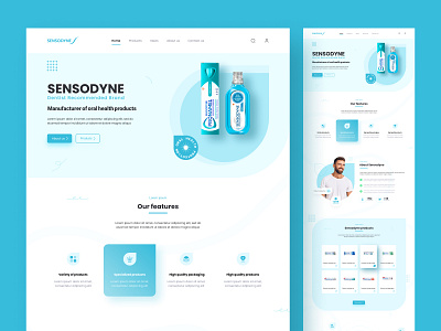 Landing Page "Sensodyne"