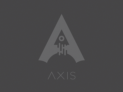 Axis Logo Negative 30 day logo challenge