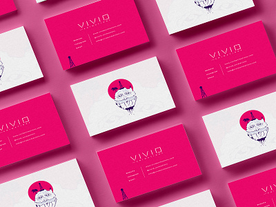 Vivid Animations animation branding branding design bussines card creative design illustration imagination logo logodesign visual identity