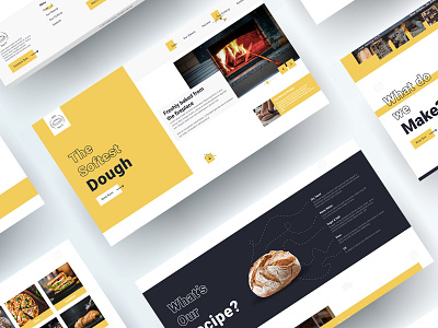 BOBs Bakery bakery design figma ui ux webdesig website