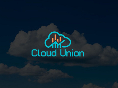 Cloud Logo Design photoshop