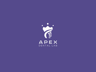 APEX Dental Lab dental cap dental clinic logo dental crown dental lab dental logo dental practice tooth