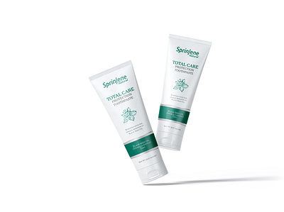 SprinJene Natural Toothpaste product design productdesign toothbrush