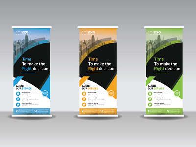 Corporate Business Roll-Up Banner Design V2