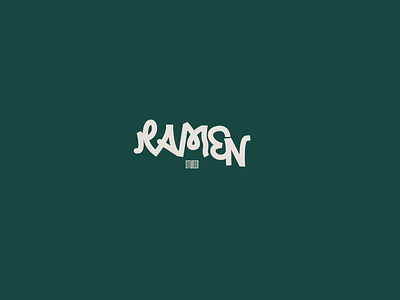 Studio Ramen logotype ! adobe branding color design illustration illustrator logo movie new production vector video