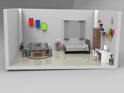 3D Interior room design