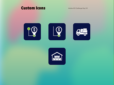 Custom Icons adobe xd design icons pen tool