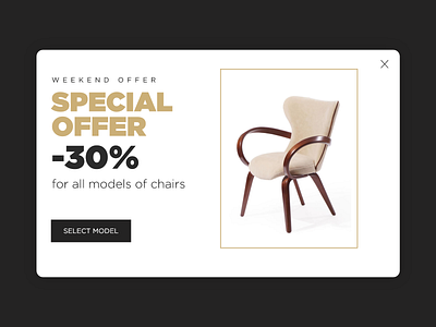 Special Offer - Daily UI 036 036 daily 100 challenge daily ui 036 furniture furniture store special offer