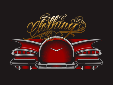 Lowrider Car animation art branding design illustration illustrator logo type vector