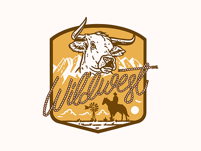 WILD WEST OUTDOOR branding design illustration illustrator logo vector